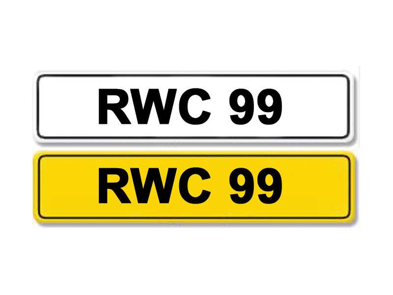 Lot 12 - Registration Number RWC 99