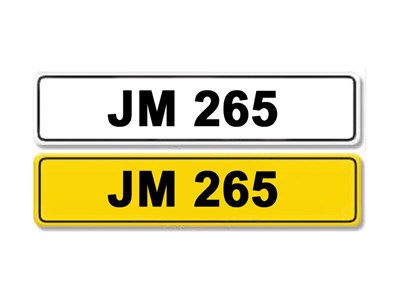 Lot 4 - Registration Number JM 265