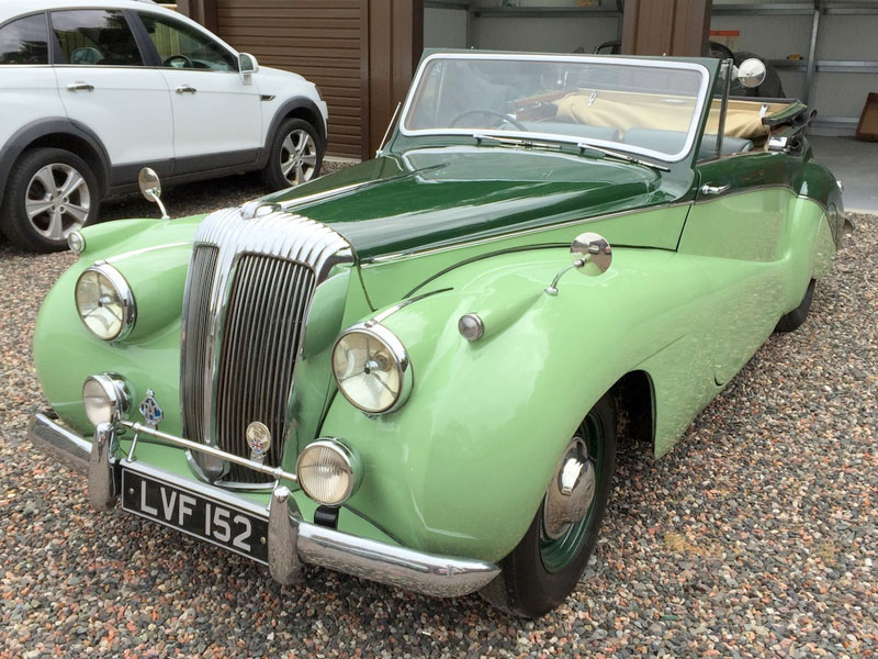 Lot 34 - 1950 Daimler DB18 Special Sports Drophead Coupe