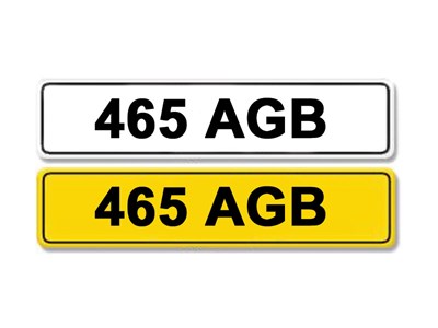 Lot 5 - Registration Number 465 AGB