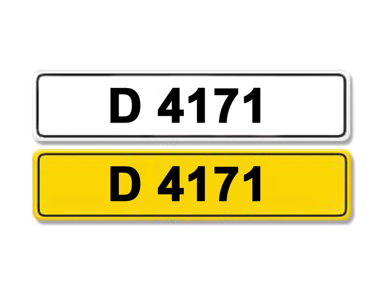 Lot 13 - Registration Number D 4171