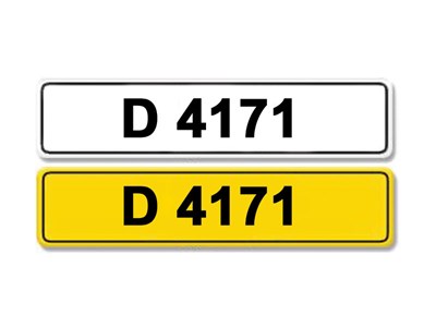 Lot 13 - Registration Number D 4171
