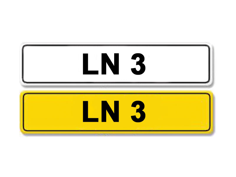 Lot 10 - Registration Number LN 3