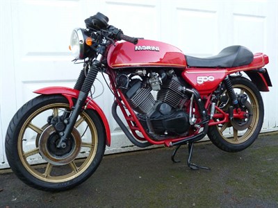 Lot 112 - 1981 Moto Morini 500 Sport
