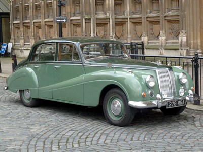 Lot 101 - 1959 Armstrong Siddeley Star Sapphire