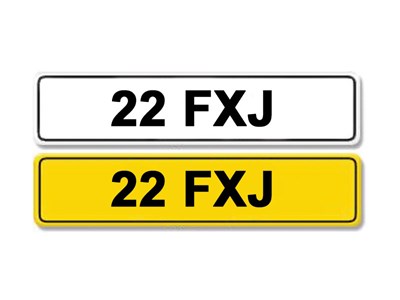 Lot 11 - Registration Number 22 FXJ