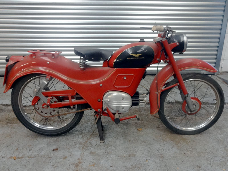 Lot 128 - c.1952 Moto Guzzi Hispania 98 Zigolo