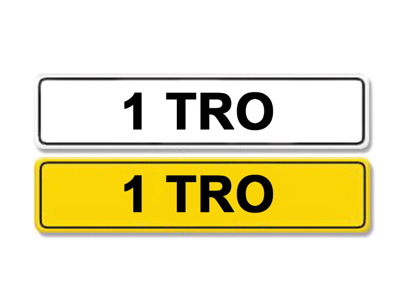 Lot 3 - Registration Number 1 TRO