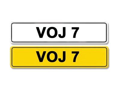 Lot 8 - Registration Number VOJ 7