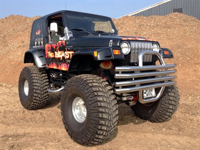 Lot 103 - 1997 Jeep Wrangler TJ Custom Monster Truck