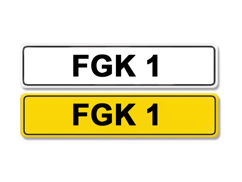Lot 11 - Registration Number FGK 1