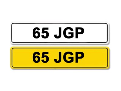 Lot 6 - Registration Number 65 JGP