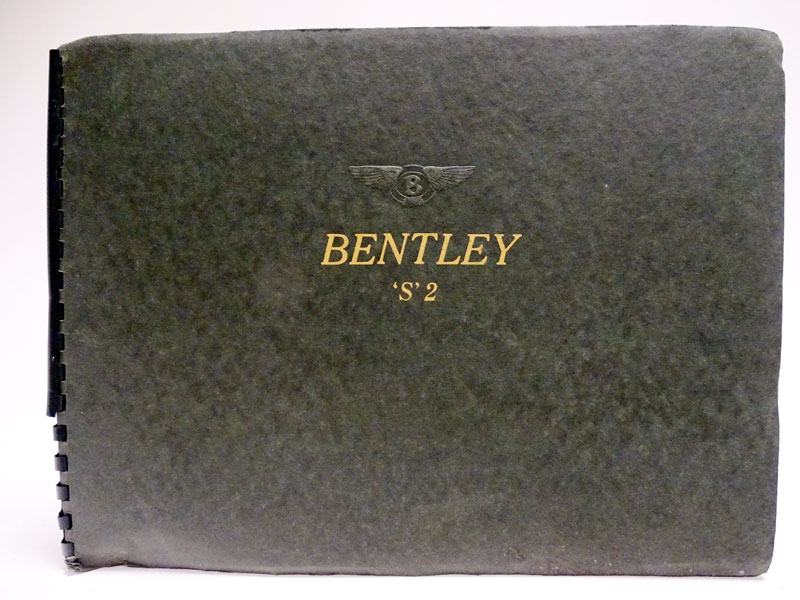 Lot 26 - Bentley 'S'2 Sales Brochure