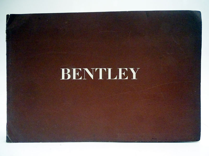 Lot 34 - Rare Bentley Salesman's Brochure Pack