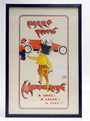 Lot 97 - Harry Tate - 'Motoring' Original Comedy Poster