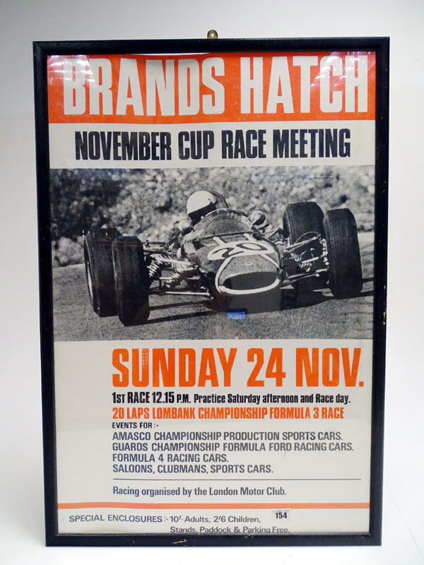 Lot 64 - Two Original Race Advertisement Posters