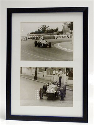Lot 165 - Stirling Moss, Lotus 18 F1, Monaco GP Period Photographs (Max Werner)