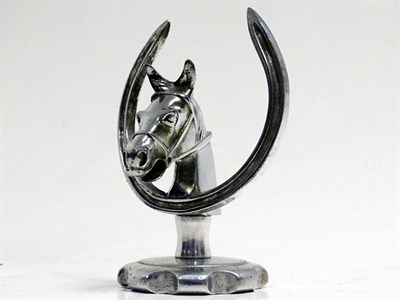 Lot 178 - Desmo 'Horse's Head in a Lucky Horseshoe' Mascot