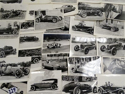 Lot 229 - A Collection of Large Format Alfa Romeo Motor Racing Photographs