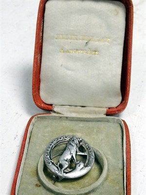 Lot 175 - An Extremely Rare Peugeot 'Cycles and Motos' Factory Employee's Badge, c1908
