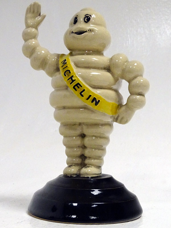 Lot 263 - A Scarce Michelin Tyres Porcelain Advertising Figurine, c1950s