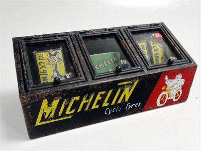 Lot 267 - A Rare Michelin Cycle Tyres Counter Display, 1920s