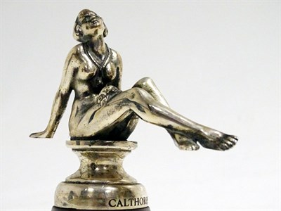 Lot 221 - Calthorpe 'Seated Nude' Factory Mascot