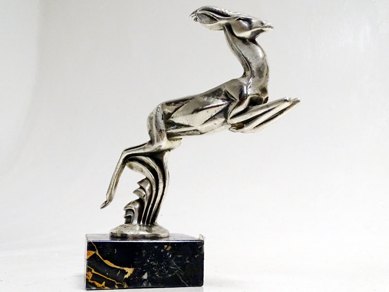 Lot 86 - A 'Leaping Gazelle' Accessory Mascot by Casmir Brau