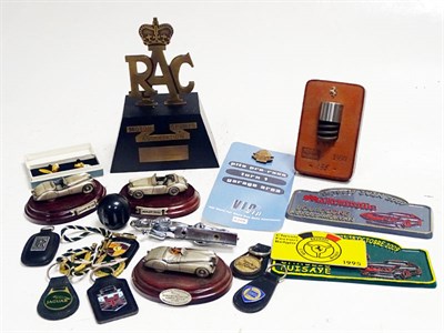 Lot 322 - Assorted Automobilia