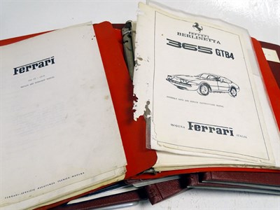 Lot 328 - Ferrari Technical Literature