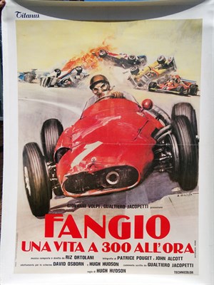 Lot 112 - 'Fangio Una Vita A 300 All 'Ora Movie Poster