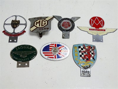 Lot 124 - Assorted Car Club Badges