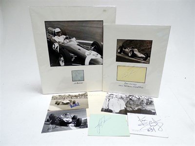 Lot 262 - Motor Racing Autographs