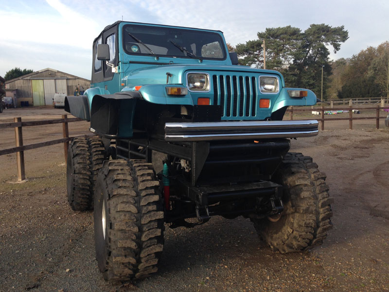 Lot 13 - 1995 Jeep Wrangler YJ 4.0 Monster Truck