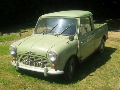 Lot 115 - 1963 Morris Mini Pickup