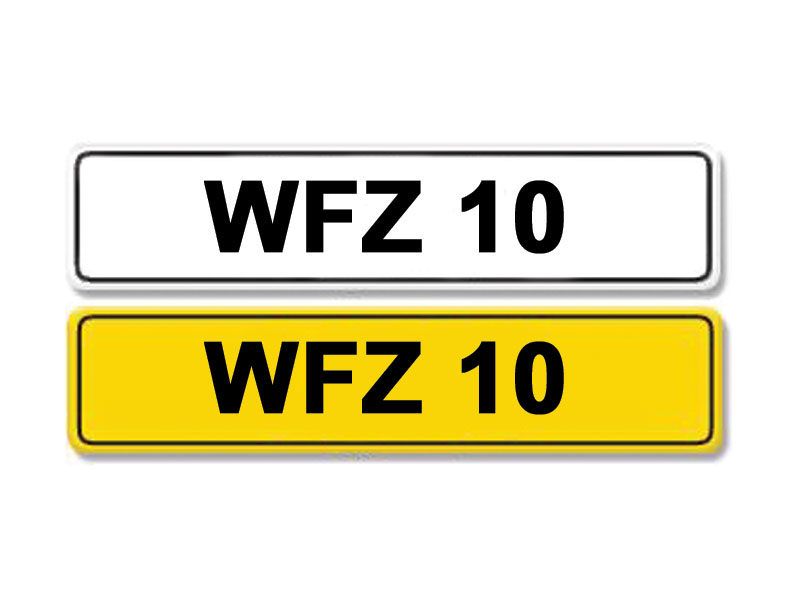 Lot 2 - Registration Number WFZ 10