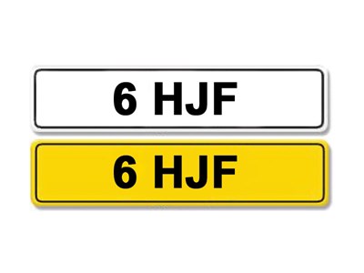 Lot 4 - Registration Number 6 HJF