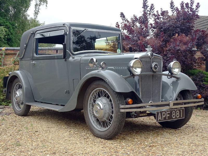 Lot 6 - 1933 Morris 10/4 Special Coupe