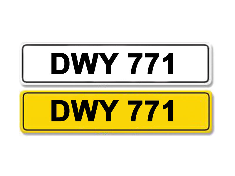 Lot 4 - Registration Number DWY 771