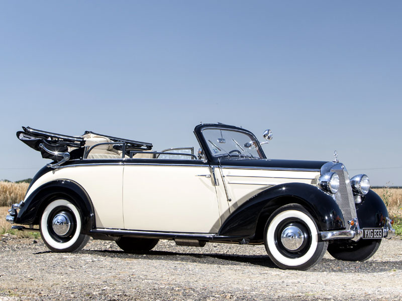 Lot 130 - 1951 Mercedes-Benz 170 S Cabriolet B