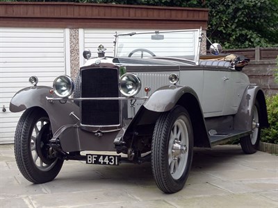 Lot 120 - 1928 Vauxhall 20/60 Melton Roadster