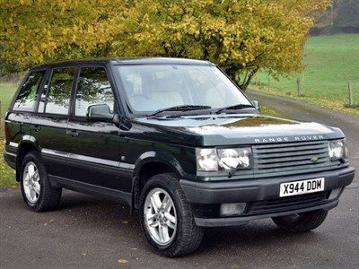 Lot 6 - 2001 Range Rover 4.0 HSE