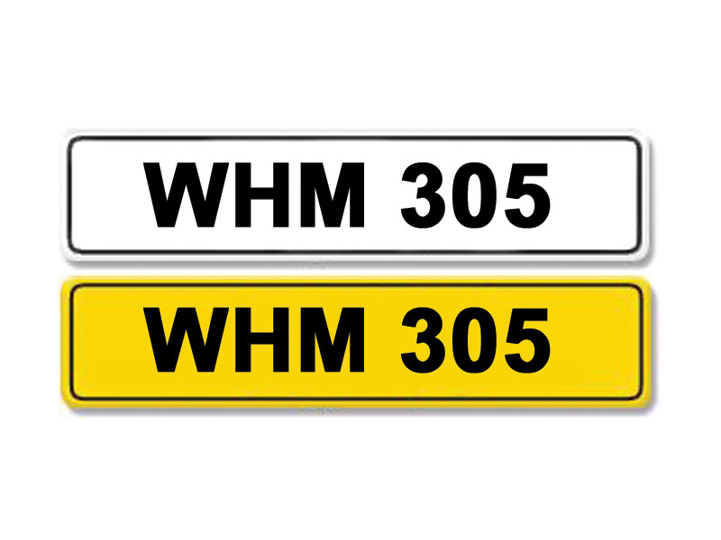 Lot 2 - Registration Number WHM 305