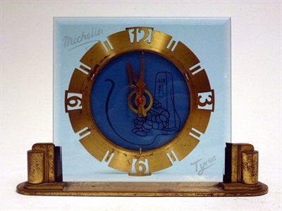 Lot 266 - A Rare Michelin Tyres Presentation Clock