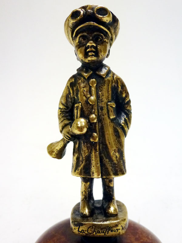 Lot 126 - Edwardian Chauffeur Mascot by Ondine of Paris