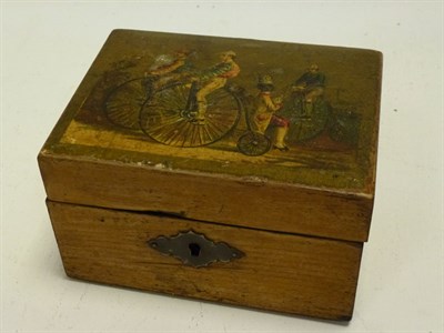 Lot 131 - An Unusual 'Penny Farthing' Money Box, c1880s