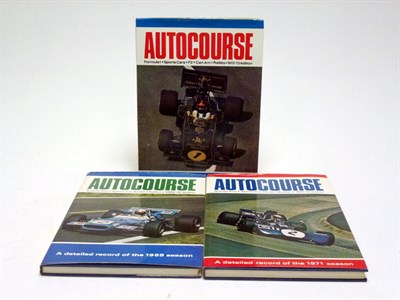 Lot 213 - Three Autocourse Annuals