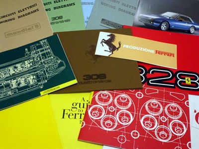 Lot 252 - Quantity of Ferrari Sales Brochures