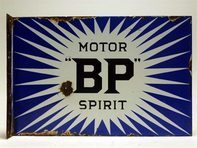 Lot 251 - BP Motor Spirit Enamel Sign