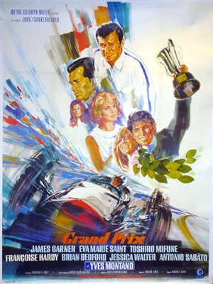 Lot 244 - 'Grand Prix' Movie Poster
